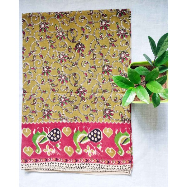 kalamkari cotton saree